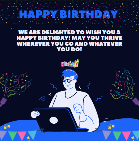 Happy Birthday Coworker