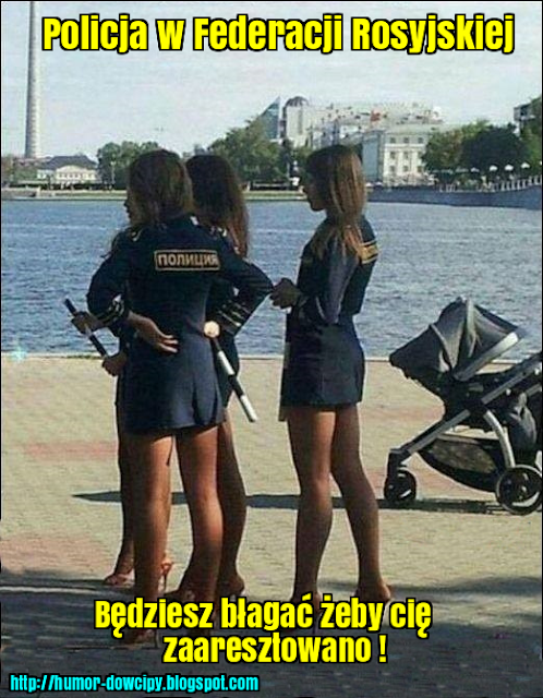 Humor i dowcipy o ruskich i ruskiej policji