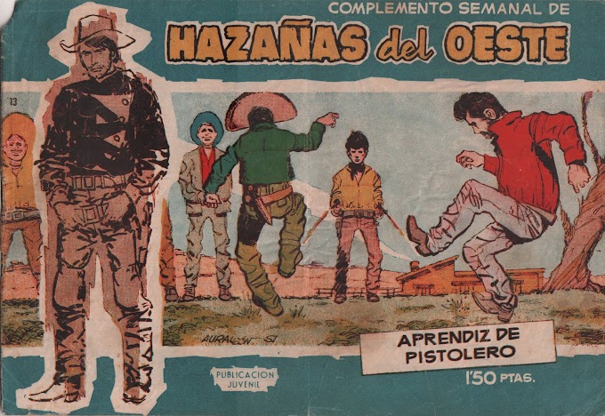 HAZANAS DEL OESTE SERIE AZUL-13 - Aprendiz de Pistolero  -LEITURA ONLINE DE QUADRINHOS EM ESPANHOL