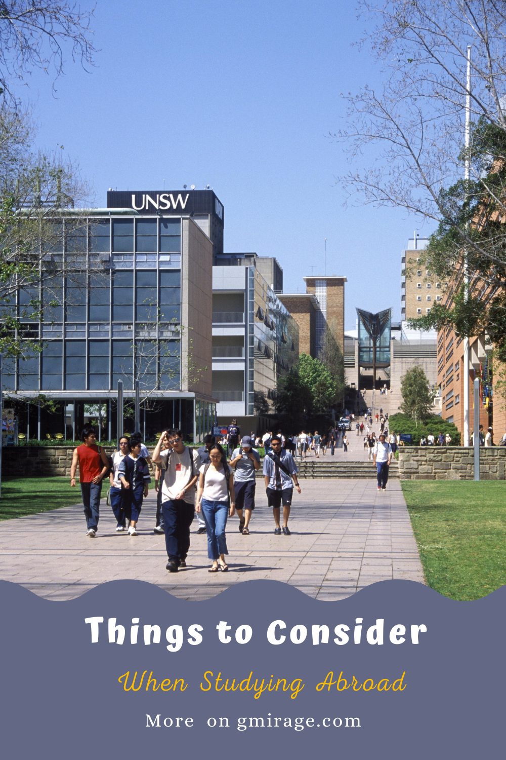Things to Consider When Studying Abroad