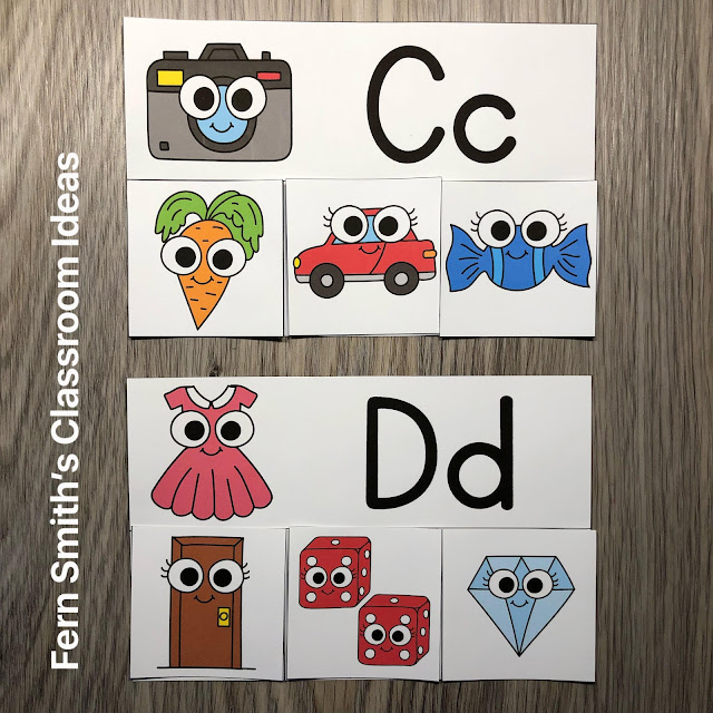 Grab This Initial Sounds Matching Literacy Center Game Resource For Your Students Today - You Will All Love It!