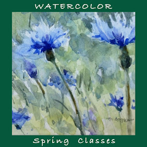 Spring Watercolor Classes in person