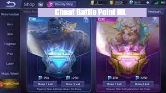 Cheat Battle Point ML