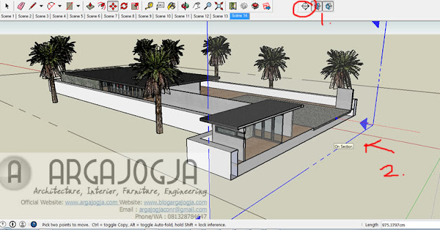 Cara Ekspor Gambar Potongan Sketchup ke AutoCAD