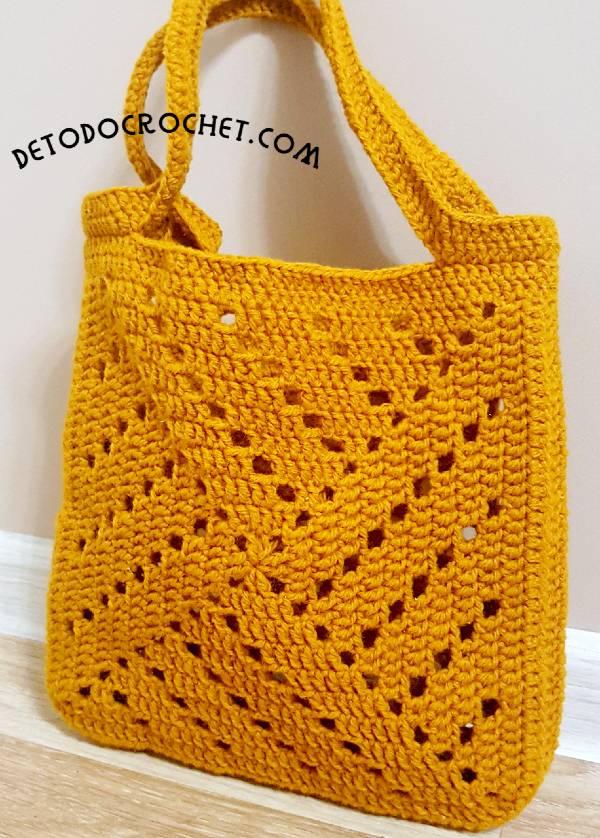 enlace Rebaño Admitir Cómo tejer un bolso a crochet con diseño innovador | Tutorial paso a paso