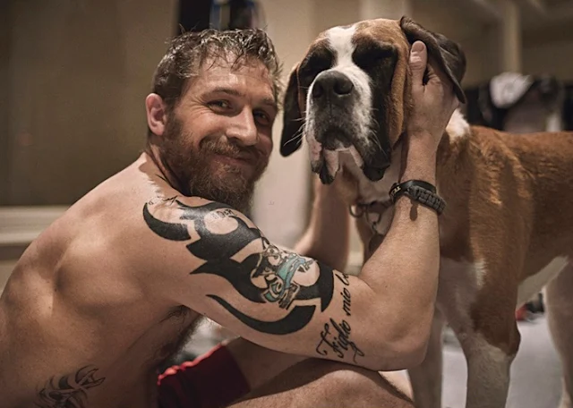 Heartwarming Photos Of Tom Hardy With Puppies Are Going Viral, And They’ll Melt Your Heart