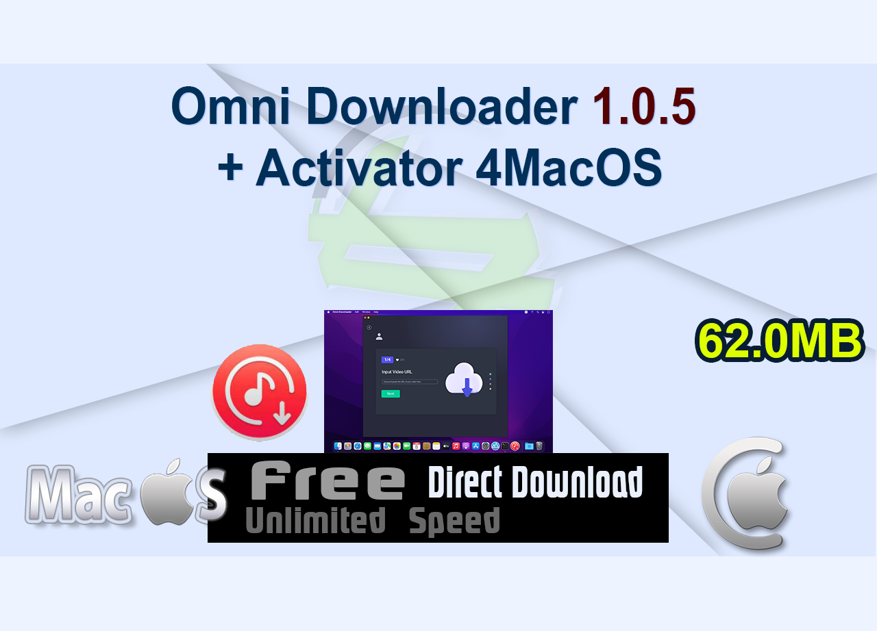 Omni Downloader 1.0.5 + Activator 4MacOS