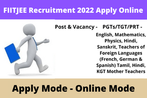 FIITJEE Recruitment 2022 Apply Online