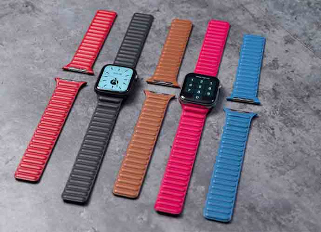 حلقة جلدية حزام Apple Watch