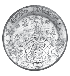 The Maya Resurrection Plate (c. 600 BCE)