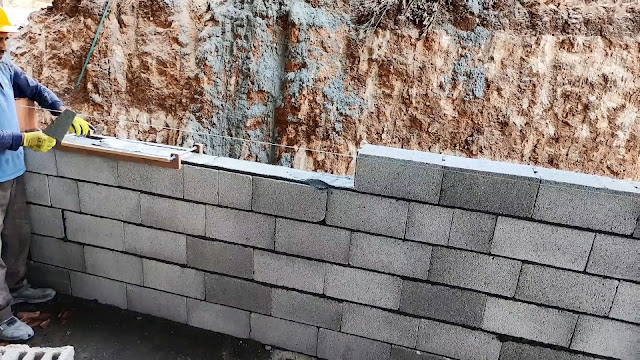 DIY masonry template. Improves quality and saves energy