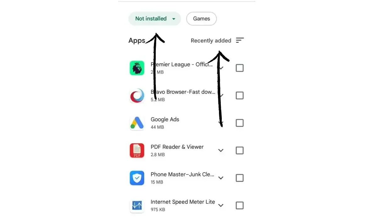 recover uninstalled app
