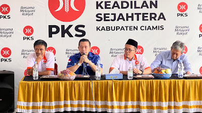 Roadshow Politik, Ketua PKS Ciamis Sebut Demokrat Atraktif Jelang Pilkada 2024