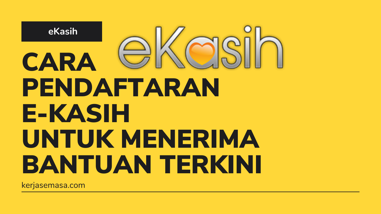 Cara daftar e kasih