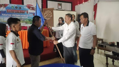  Selamat, H.Purmadi Nahkoda Baru PWI Kabupaten Sidrap periode 2022-2025.