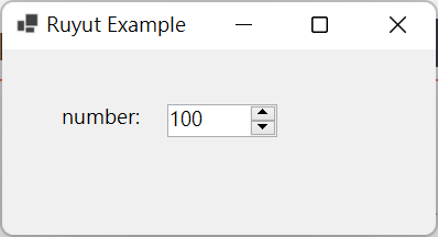 NumericUpDown 示範