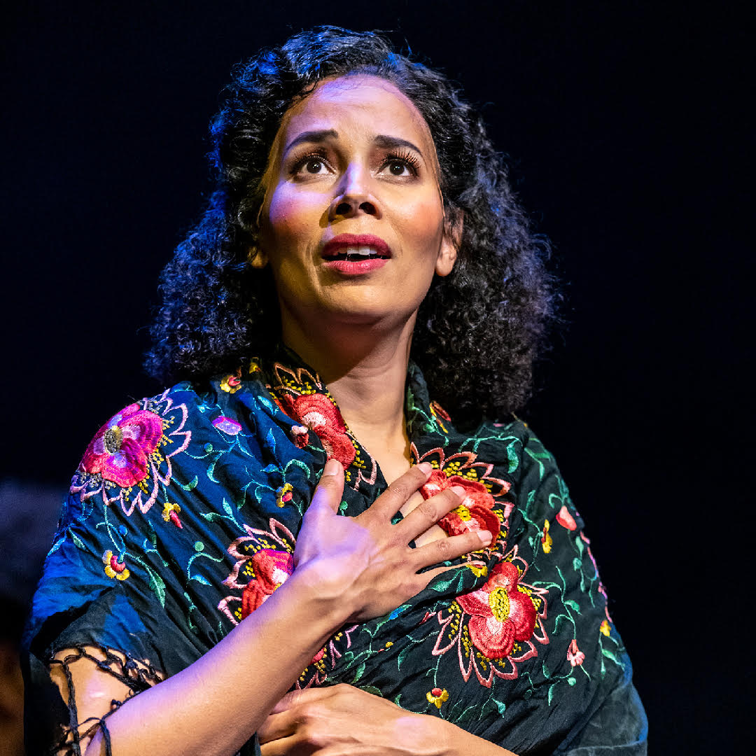 IN REVIEW: soprano RHIANNON GIDDENS as Bess in Greensboro Opera's January 2022 production of George Gershwin's PORGY AND BESS [Photograph © by Luke Jamroz Photography]