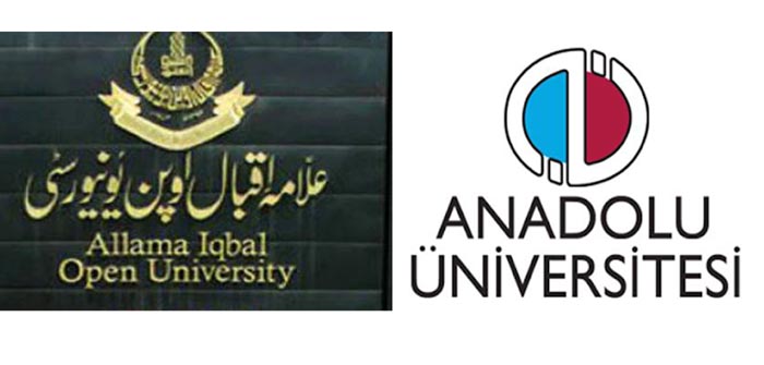 AIOU, Anadolu University ink MoU for exchange programmes