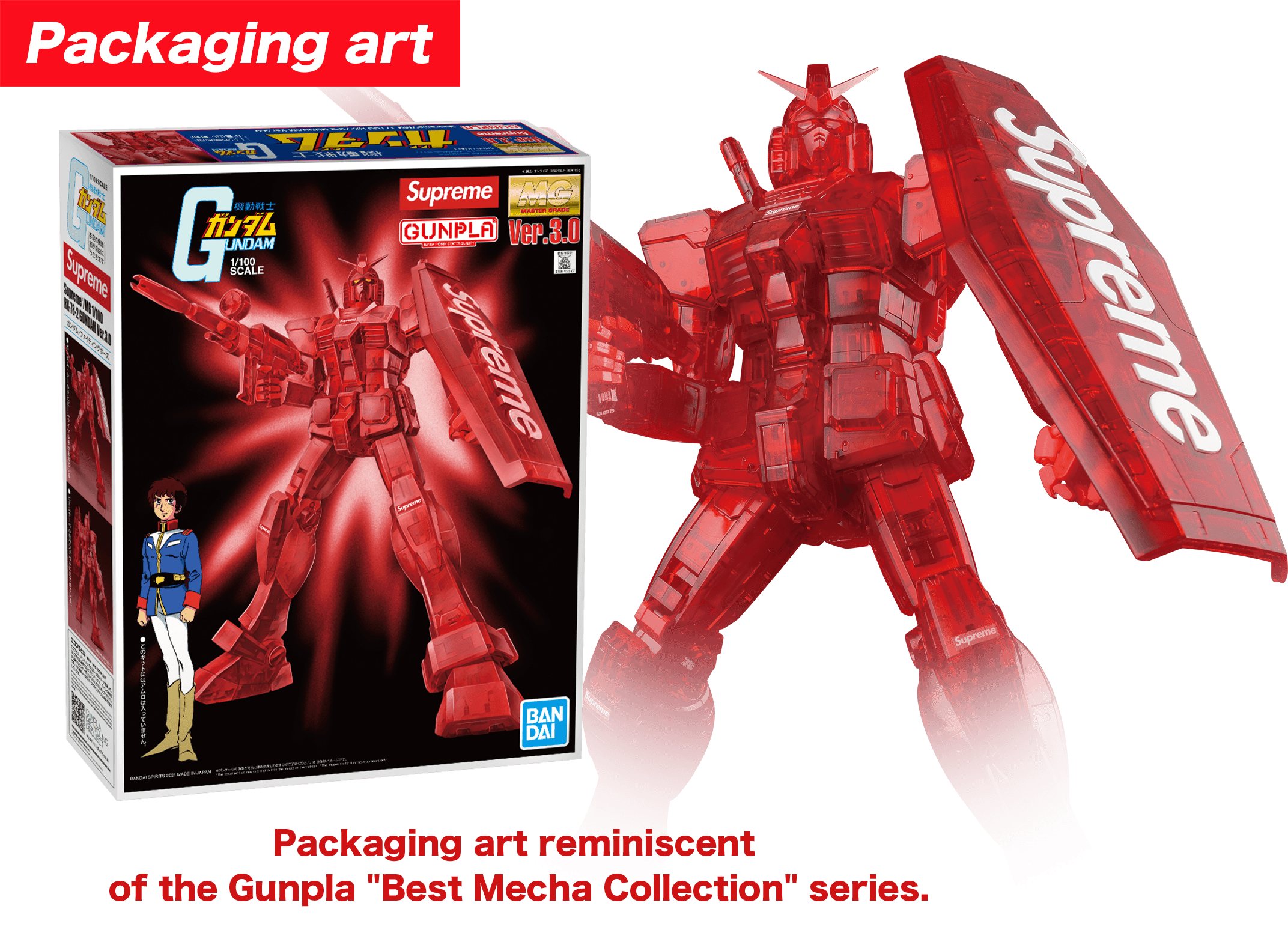 SUPREME MG 1/100 RX-78-2 Gundam Ver. 3.0 - Release Info