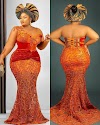 Aso Ebi Styles Trending and latest Ankara Lace styles for Aso Ebi in 2022