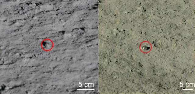 Esferas de vidro encontradas no Lado Oculto da Lua