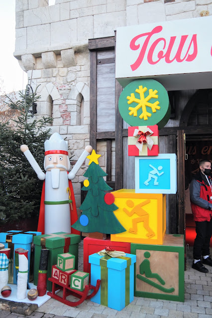 Village de noël gaulois au parc asterix, lifestyle, lespetitesbullesdemavie