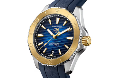 2023 TAG HEUER AQUARACER PROFESSIONAL 200 GOLD WATCHES