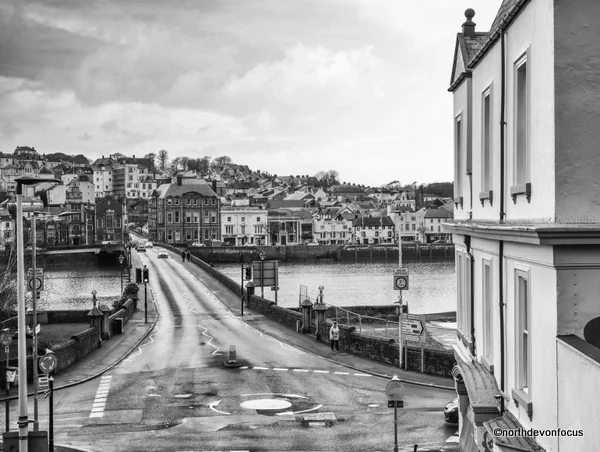 Bideford Long Bridge View - Photo copyright Pat Adams (North Devon Focus) AA Rights Reserved