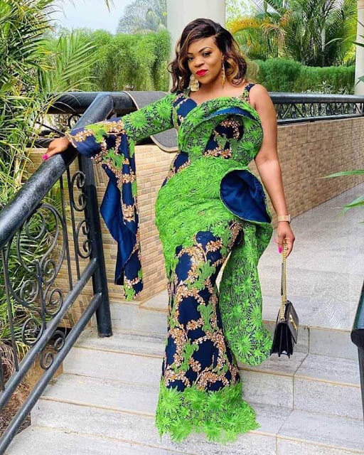 Ankara and Lace Combination Styles For Ladies In 2021 and 2022