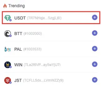 Создать кошелек USDT TRC-20 3