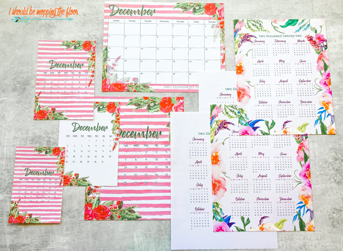 Free Printable Calendars