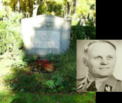 grave of ϟϟ-Gruppenführer Hans Baur