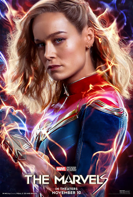 Carol Danvers Captain Marvel Marvels Movie Character Poster