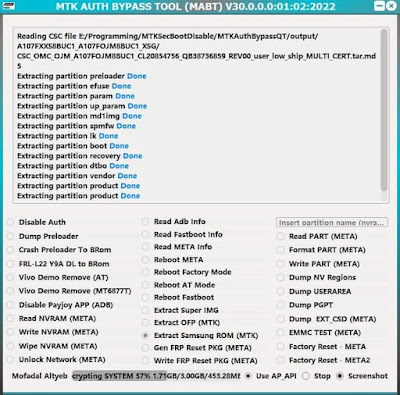 MTK Auth Bypass Tool V30