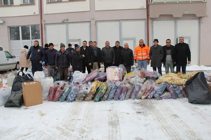 Yalıhüyük ilçesi 18 Depremzede Aileye kapılarını açıyor.