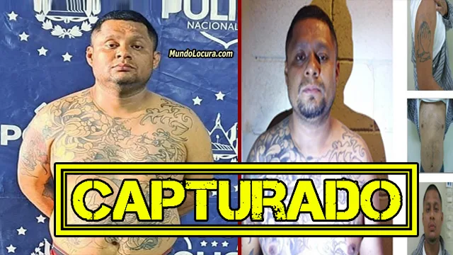El Salvador: Capturan a alias «Chibola», veterano pandillero deportado de Estados Unidos intentó ocultar sus tatuajes