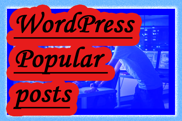 WordPress Popular Posts