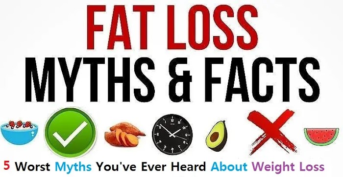 5 Worst Myths You've Ever Heard About Weight Loss