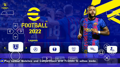 PES 2022 PPSSPP Update Winter Transfers 2022