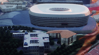 PES 2021 Stadium San Mamés Aerial View