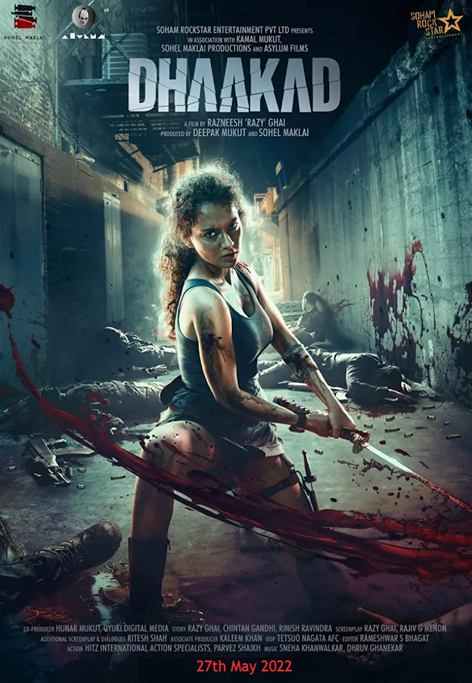 Dhaakad (2022) Hindi Full Movie 480p HQ PreDVDRip 400MB Download