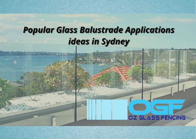 glass balustrading Sydney