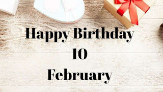 happy birthday tribute video of 10th February
