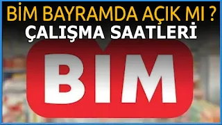 Bim bayram çalışma saatleri,