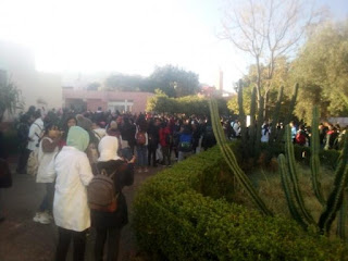 سابقة.. تلاميذ الثانويات والإعداديات يخرجون في مسيرات احتجاجية "ضد" الامتحانات الموحدة