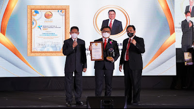 Pos Indonesia Raih Dua Penghargaan Di Ajang Human Capital & Performance Award 2021