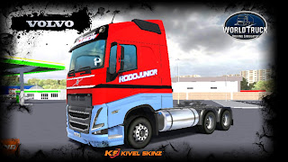 SKINS SCANIA S TETO ALTO - RODOJUNIOR NO BITREM GRANELEIRO