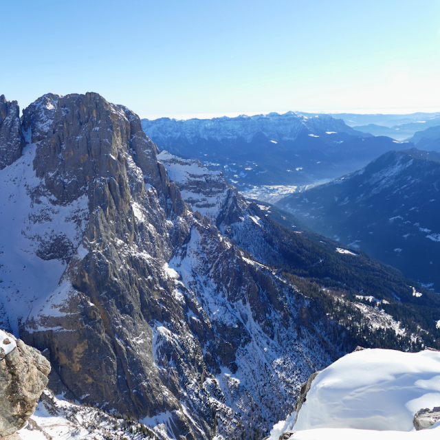 altopiano delle pale inverno ciaspole