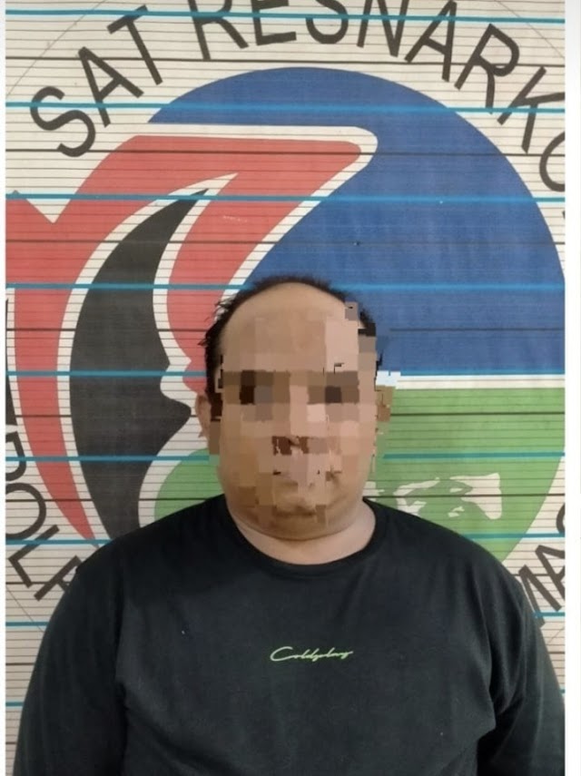 Kedapatan Miliki Sabu, Seorang Pengedar Dari Batola Ditangkap Polisi di Banjarmasin