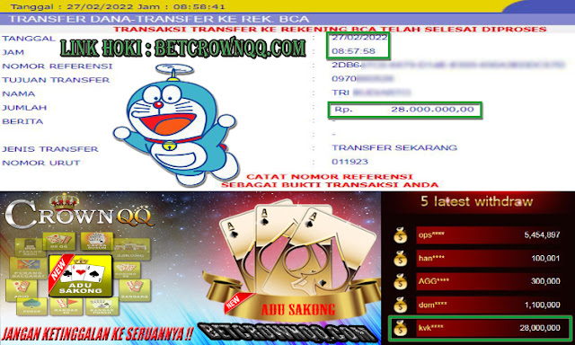 CrownQQ Agen DominoQQ BandarQ dan Domino99 Online Terbesar